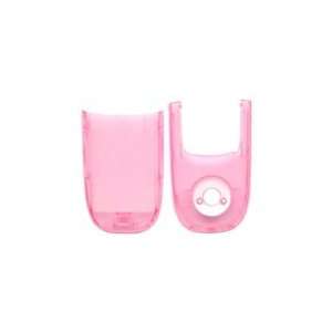  Clear Pink Faceplate For Motorola v220: Home & Kitchen