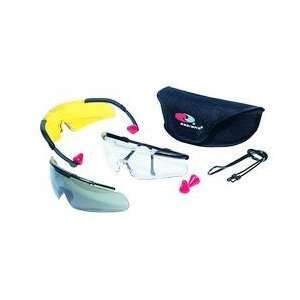  Rad Pack Glasses, UV Protection, Clear, Dark Smoke & Amber 