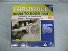   ThruWall TW108 Room to Room Fan 2 Speed 10 ft Power Cord Quiet
