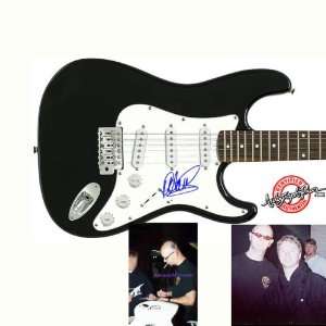  Rob Halford Autographed Judas Priest Signed Red Guitar 