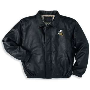  Purdue Leather Bomber Jacket