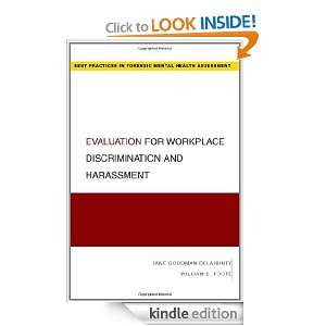 Evaluation for Workplace Discrimination and Harassment (Best Practices 