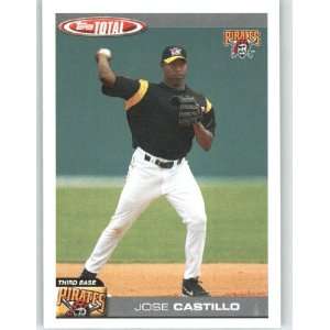  2004 Topps Total #496 Jose Castillo   Pittsburgh Pirates 