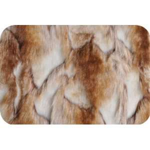   Fur Chinchilla Brandy Fox Copper Fabric By the Yard 