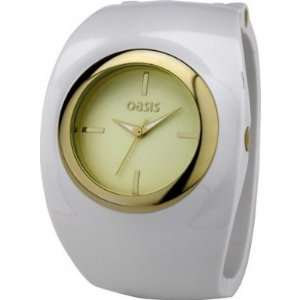  Oasis B804 Ladies Champagne White Watch: Electronics