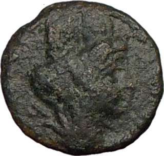 GREEK City TYRE Phoenicia Rare Ancient Genuine Greek Coin TURRETED 