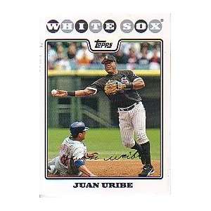  2008 Topps #639 Juan Uribe   Chicago White Sox (Baseball 