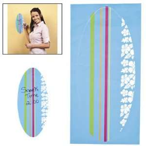  3 Surfboard Dry Erase Stickers   Stickers & Labels 