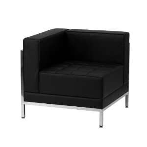 Flash Furniture HERCULES Imagination Series Contemporary Black Leather 