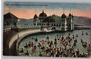 Old Postcard~Saltair PavilionGreat Salt Lake,Utah UT  