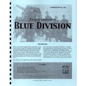  Panzer Grenadier: Blue Division: Toys & Games