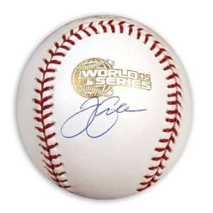    Joe Crede Autographed World Series Baseball