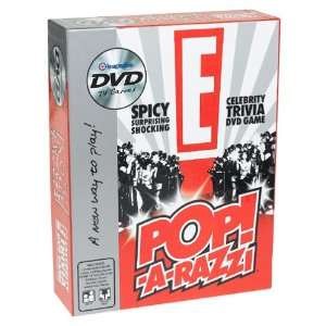  E CELEBRITY Pop A Razzi TRIVIA DVD GAME Toys & Games