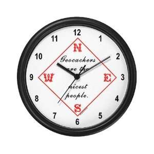  Geocachers are Nice Hobbies Wall Clock by 