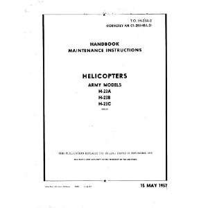   Helicopter Maintenance Manual OH 23) Hiller UH 12 (HTE  Books