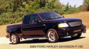2000 FORD ~ F 150 HARLEY DAVIDSON PICKUP TRUCK ~ MAGNET  