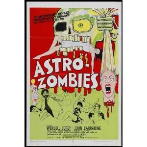  The Astro Zombies Movie Poster (27 x 40 Inches   69cm x 