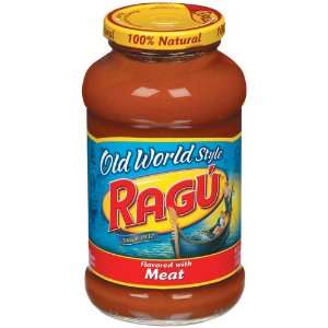 Ragu Old World Style Meat Pasta Sauce 26 oz   12 pack  