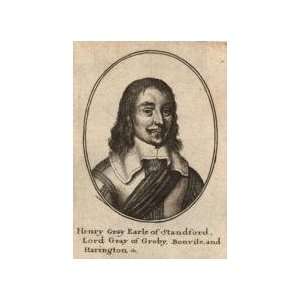   Print Wenceslaus Hollar   Henry Gray, Earl of Stamford: Home & Kitchen