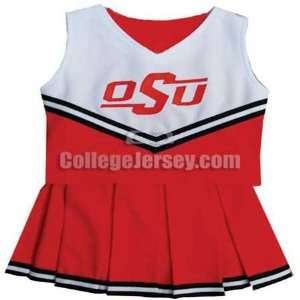 Oklahoma State Beavers Cheerleader Outfit Memorabilia.  