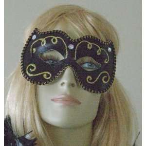   In Black Mask Masquerade Unique Costume Party Disguise Toys & Games