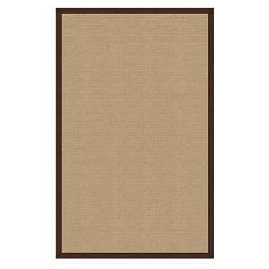 Athena sisal & brown rug: Home & Kitchen