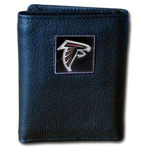 Atlanta Falcons NFL Leather & Nylon Tri Fold Wallet