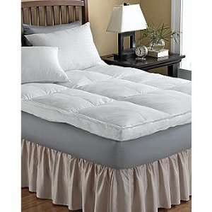  233TC Cotton Featherbed Feather Bed Cover Queen 60x80 
