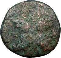 Thessalonica Macedonian City 88BC Authentic Ancient Greek Coin JANUS 