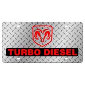  Dodge Ram Turbo Diesel License Plate: Automotive
