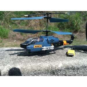   IMEX/DMZ 3.5 Channel Military Attack Helicopter w/ Gyro: Toys & Games