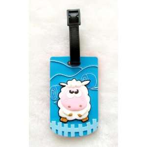 Blue Sheep Rubber Luggage Tag / ID Tag Brand New Sports 