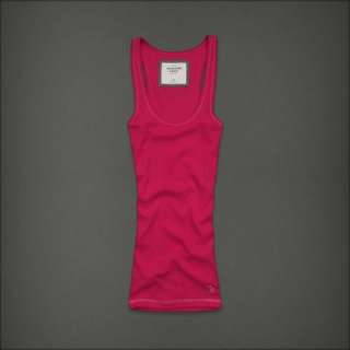 NWT ABERCROMBIE & fitch WOMEN Brenna Tank Cami Tee T Shirt Top  