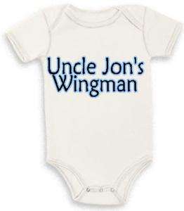 Uncle Aunt funny baby newborn shirt bodysuit one piece  