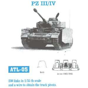  Pz III/IV Mod. 1942/45 Tank Track Link Set (230 Links) 1 
