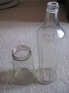 VINTAGE ASCO (ACME) BRAND GLASS BOTTLE / CONTAINER KETCHUP 