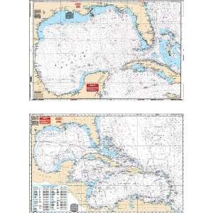  Waterproof Chart 4 CARIBBEAN SEA & GULF OF MEXICO