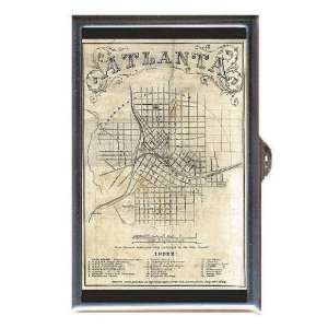  Civil War Atlanta Georgia Map, Coin, Mint or Pill Box 