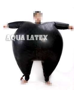 Inflatable Rubber Latex Catsuit, Suit, Uniform  