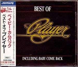 PLAYER Baby Come Back BEST OF JAPAN CD W/Obi AOR RARE  