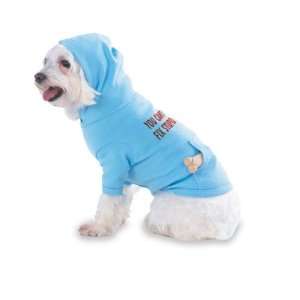 YOU CANT FIX STUPID Hooded (Hoody) T Shirt with pocket for your Dog 
