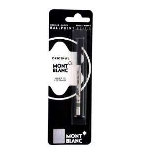    Mont Blanc Black Ballpoint Pen Refill, Broad point