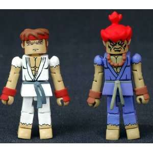    Street Fighter Minimates Series 1   Ryu vs. Akuma Toys & Games