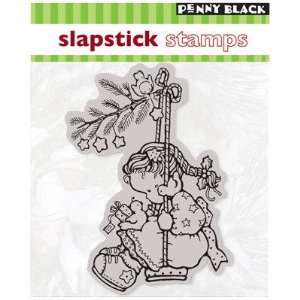  Winter Swing   Slapstick Cling Rubber Stamps