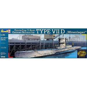  U Boat Type VIID Minelayer Submarine Revell Germany Toys & Games