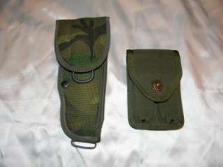   . UNIVERSAL MILITARY HOLSTER #UM84 & GALCO MAGAZINE MAG POUCH  