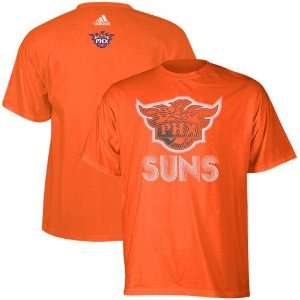 adidas Phoenix Suns Orange Sonic Boom T shirt  Sports 