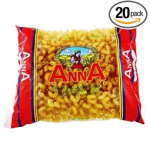 Anna Cavatappi #87, 1 Pound Bags (Pack of 20)  Grocery 