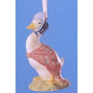  1997 Hallmark Jemima Puddle   Duck Beatrix Potter Ornament 