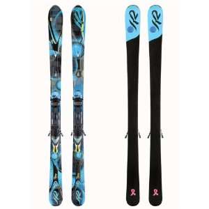  K2 SuperStitious Skis + ERS 11.0 Demo Bindings   Womens 